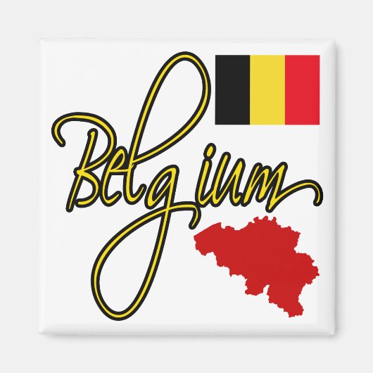 België Magneet (Voorkant)