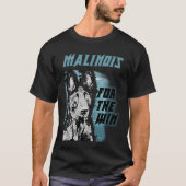 België Malinois voor de winst! T-shirt (Voorkant)