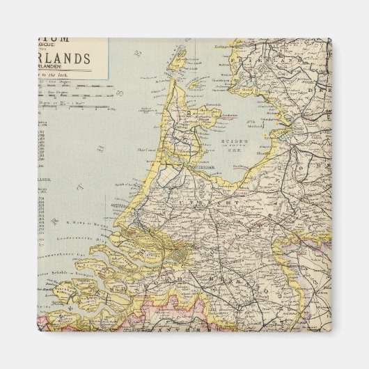 België, Nederland 2 Magneet (Voorkant)