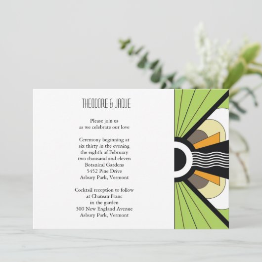 België nodigt uit : Limoen Kaart (Staand voorkant)