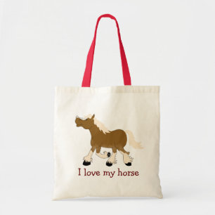 BELGIË ONTWERP HORSE Lover Grocery Bag Tote Bag