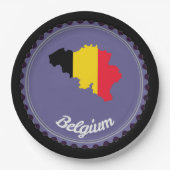 België Papieren Bordje (Voorkant)