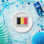 België Papieren Bordje (Feest)
