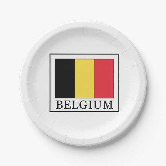 België Papieren Bordje (Voorkant)