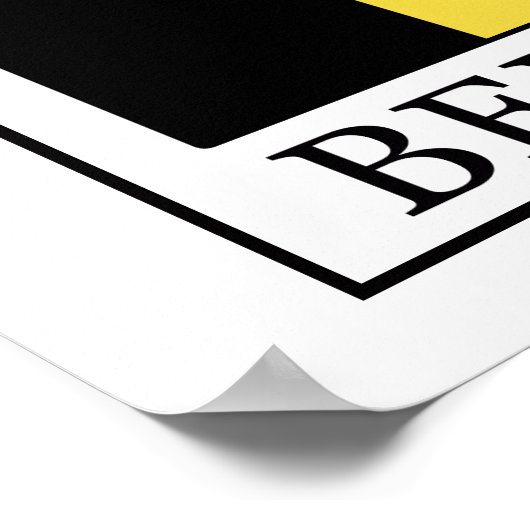 België Poster (Hoek)