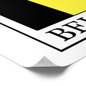 België Poster (Hoek)