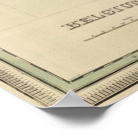 België Poster (Hoek)