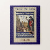 België Reisposter (1923) Legpuzzel (Verticaal)