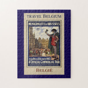 België Reisposter (1923) Legpuzzel