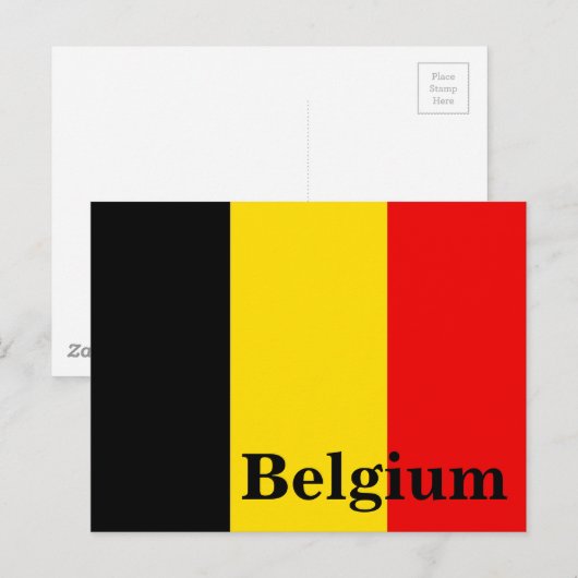  België reistoerisme Briefkaart (Voorkant / Achterkant)