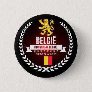 België Ronde Button 5,7 Cm