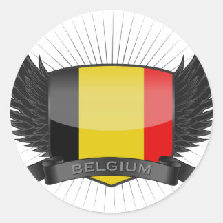 BELGIË RONDE STICKER