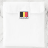 België Ronde Sticker (Tas)