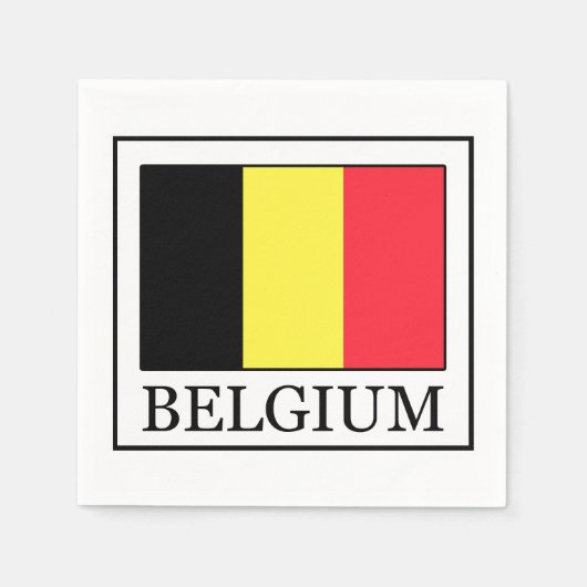 België Servetten (Voorkant)