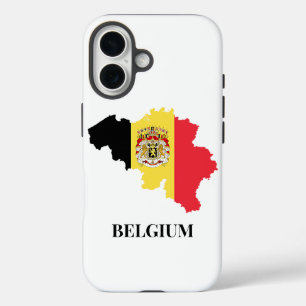 België Silhouet, vlag, iPhone 16 Hoesje