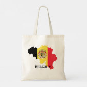 België Silhouet, vlag, Tote Bag (Achterkant)