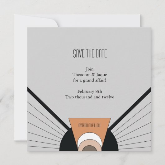 België Sla de datum op: Suntan Save The Date (Voorkant)