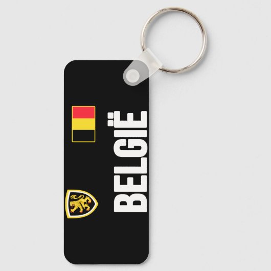 België Sleutelhanger (Achterkant)