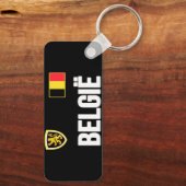 België Sleutelhanger (Achterkant)