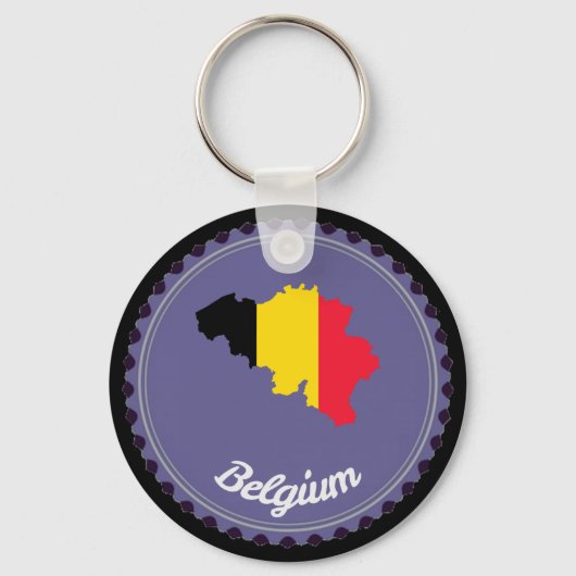 België Sleutelhanger (Voorkant)