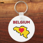 België Sleutelhanger (Voorkant)