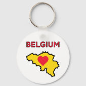 België Sleutelhanger (Achterkant)