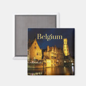 België Souvenir Magnet (Voorkant / Achterkant)