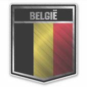 België Sticker (Voorkant)