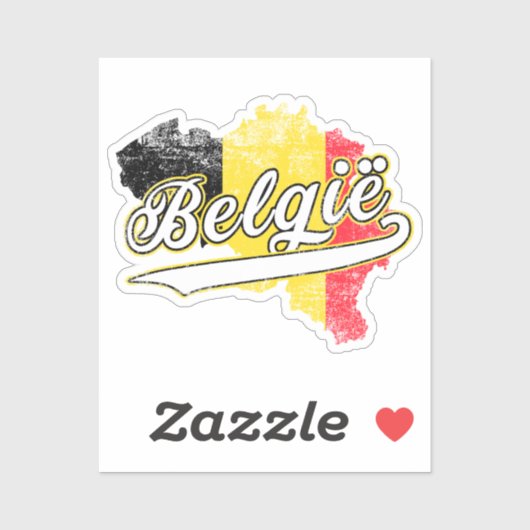 België Sticker (Vel)