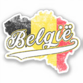 België Sticker (Voorkant)
