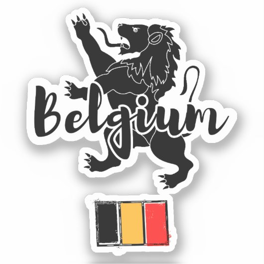 België Sticker (Voorkant)