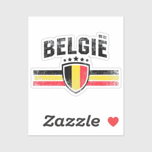 België Sticker (Vel)
