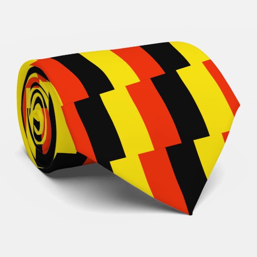 België Stropdas (Opgerold)