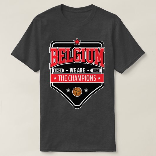België SuperBadge T-shirt (Design voorkant)