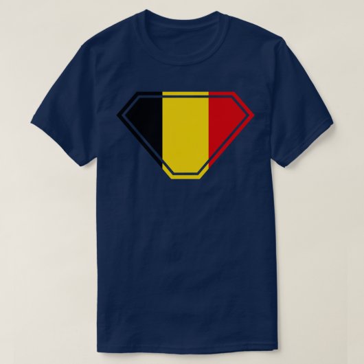 België SuperEmpowered Shield T-shirt (Design voorkant)
