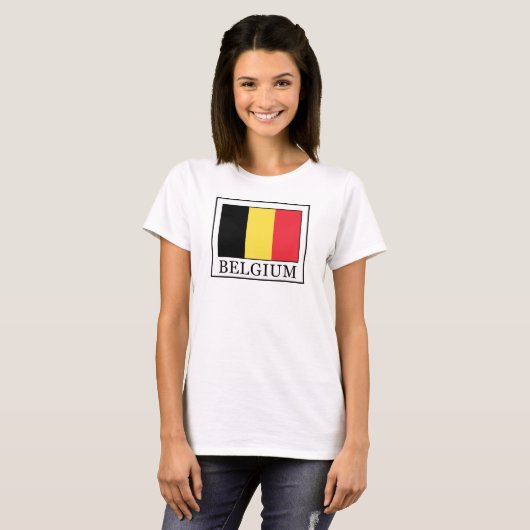 België T-shirt (Voorkant volledig)
