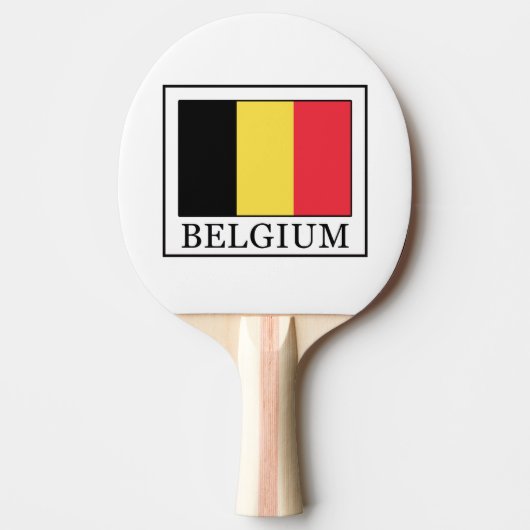 België Tafeltennisbatje (Voorkant)