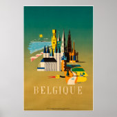 België, Travel Poster (Voorkant)