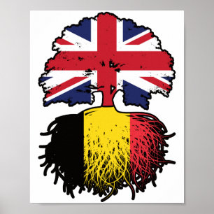 België Verenigd Koninkrijk Verenigd Koninkrijk Poster