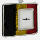 België Verzilverd Omlijst Ornament (Rechts)