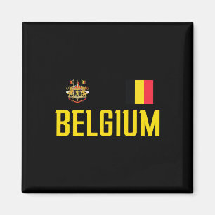 België Vlag Belgie Voetbal Fan Mannen Vrouwen Ki Magneet