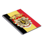 België vlag & COA Notitieboek (Rechterzijde)