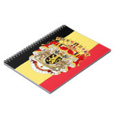 België vlag & COA Notitieboek (Linkerzijde)