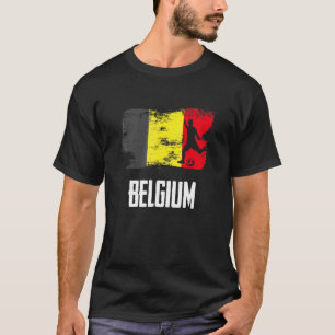België vlag Jersey Belgisch voetbalteam Belgisch T-shirt