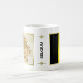 België vlag + kaartMok Koffiemok (Center)