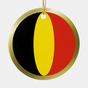 België vlag keramisch ornament