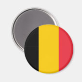 België vlag Magnet (Voorkant / Achterkant)