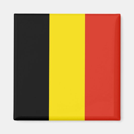 België vlag Magnet (Voorkant)