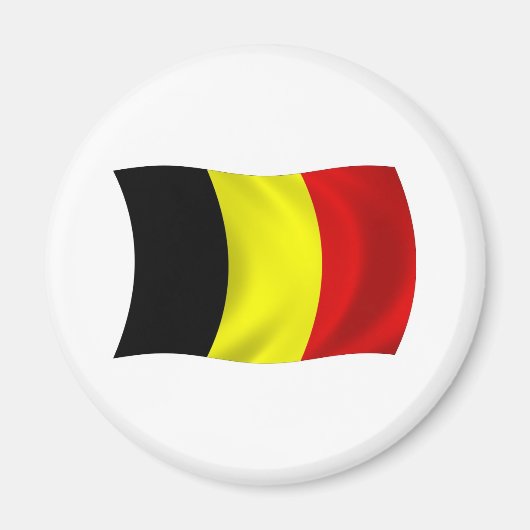 België vlag Magnet (Voorkant)