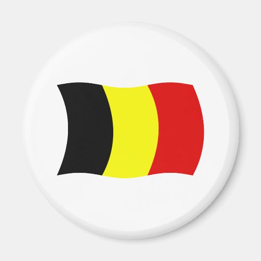 België vlag Magnet (Voorkant)
